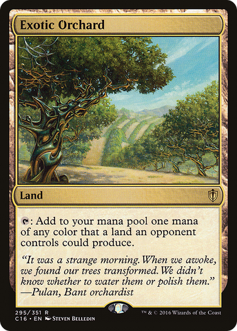 Exotic Orchard [Commander 2016] - The Mythic Store | 24h Order Processing