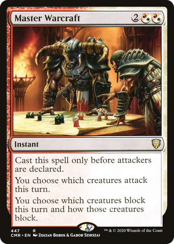 Master Warcraft [Commander Legends] - The Mythic Store | 24h Order Processing