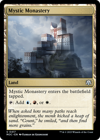 Mystic Monastery [March of the Machine Commander] - The Mythic Store | 24h Order Processing