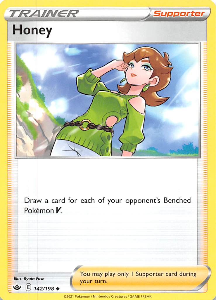 Honey (142/198) [Sword & Shield: Chilling Reign] - The Mythic Store | 24h Order Processing