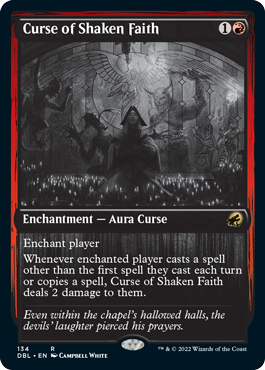Curse of Shaken Faith [Innistrad: Double Feature] - The Mythic Store | 24h Order Processing