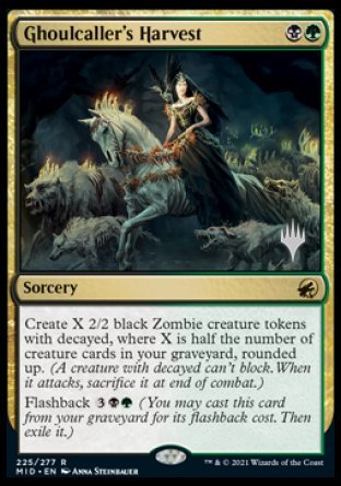 Ghoulcaller's Harvest (Promo Pack) [Innistrad: Midnight Hunt Promos] - The Mythic Store | 24h Order Processing