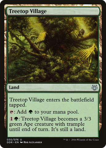 Treetop Village [Duel Decks: Nissa vs. Ob Nixilis] - The Mythic Store | 24h Order Processing