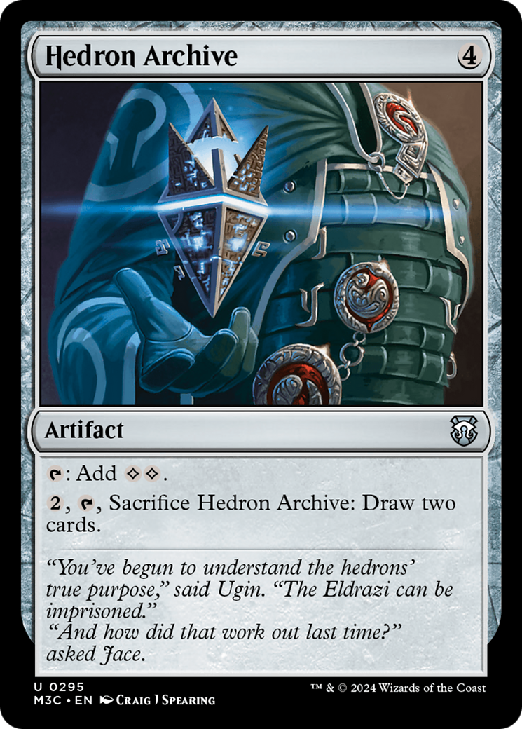 Hedron Archive (Ripple Foil) [Modern Horizons 3 Commander] - The Mythic Store | 24h Order Processing