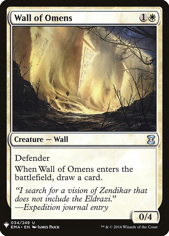 Wall of Omens [Mystery Booster] - The Mythic Store | 24h Order Processing