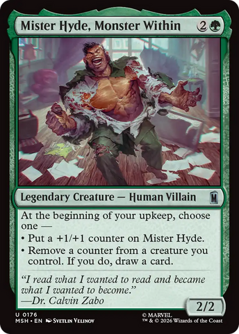 Mister Hyde, Monster Within [Marvel Super Heroes] - The Mythic Store | 24h Order Processing