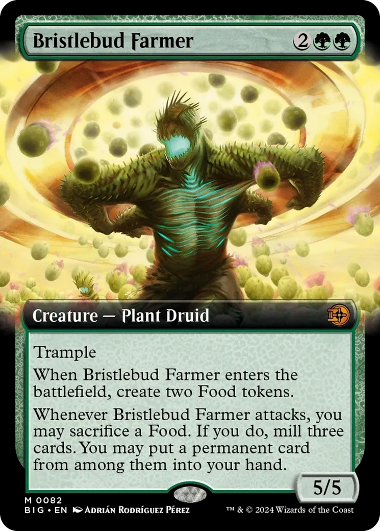 Bristlebud Farmer (Extended Art) [Outlaws of Thunder Junction: The Big Score] - The Mythic Store | 24h Order Processing