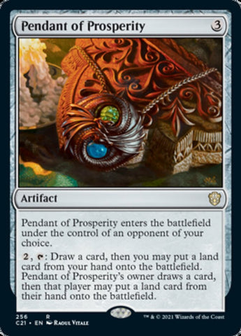 Pendant of Prosperity [Commander 2021] - The Mythic Store | 24h Order Processing