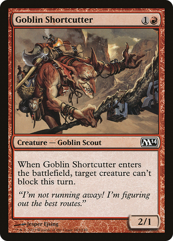 Goblin Shortcutter [Magic 2014] - The Mythic Store | 24h Order Processing