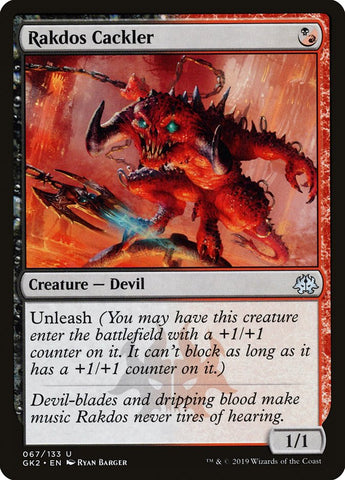 Rakdos Cackler [Ravnica Allegiance Guild Kit] - The Mythic Store | 24h Order Processing