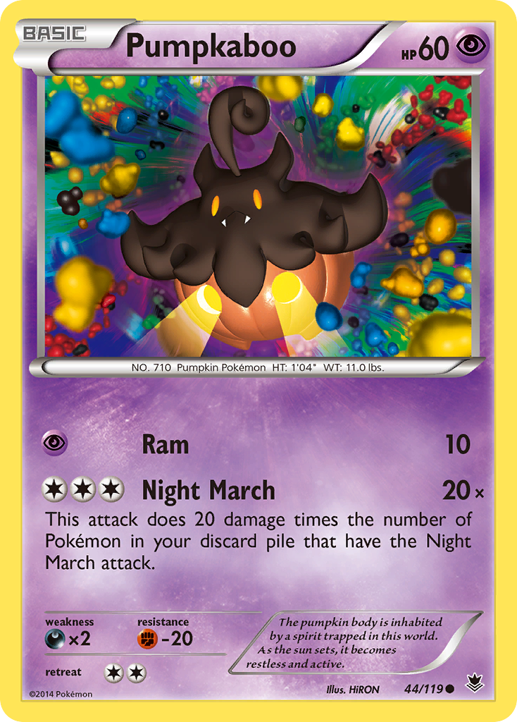 Pumpkaboo (44/119) [XY: Phantom Forces] - The Mythic Store | 24h Order Processing