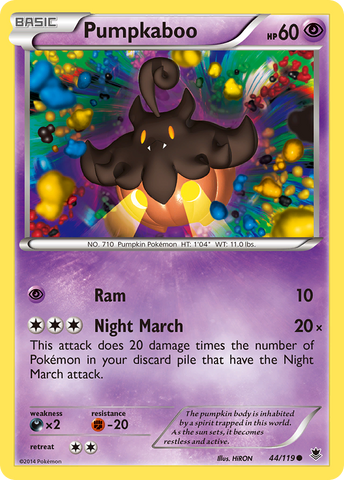 Pumpkaboo (44/119) [XY: Phantom Forces] - The Mythic Store | 24h Order Processing