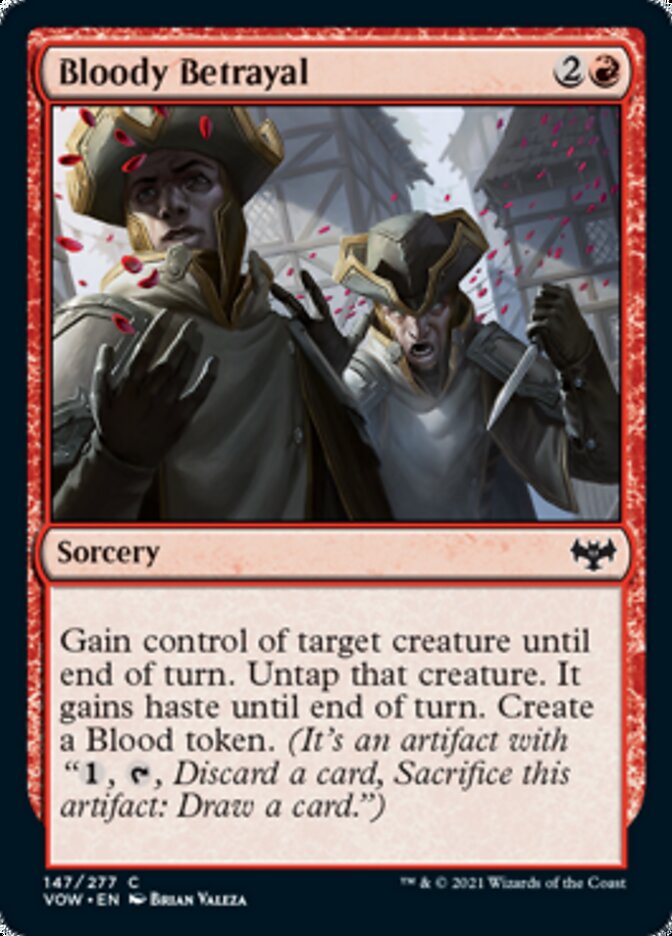 Bloody Betrayal [Innistrad: Crimson Vow] - The Mythic Store | 24h Order Processing