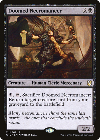 Doomed Necromancer [Commander 2019] - The Mythic Store | 24h Order Processing
