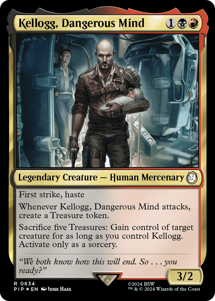 Kellogg, Dangerous Mind (Surge Foil) [Fallout] - The Mythic Store | 24h Order Processing