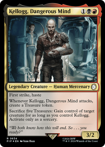 Kellogg, Dangerous Mind (Surge Foil) [Fallout] - The Mythic Store | 24h Order Processing