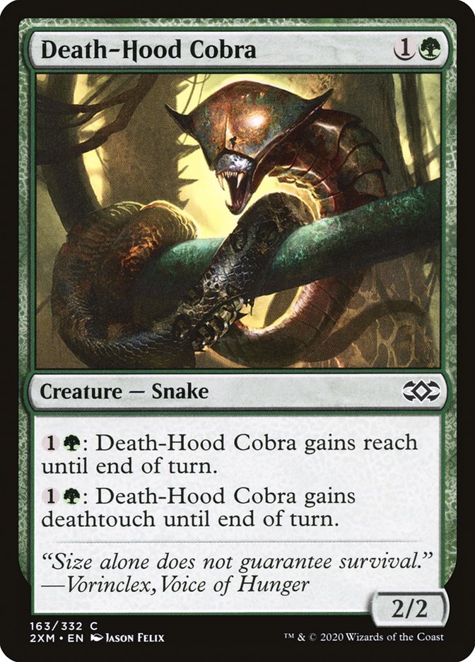 Death-Hood Cobra [Double Masters] - The Mythic Store | 24h Order Processing