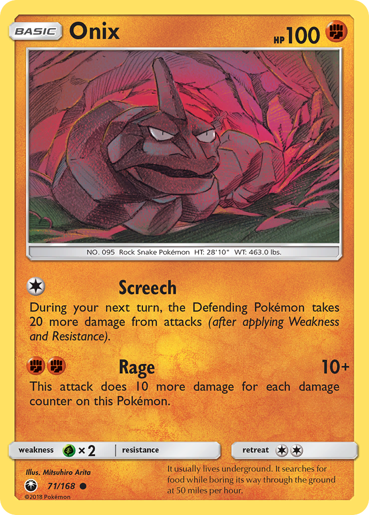 Onix (71/168) [Sun & Moon: Celestial Storm] - The Mythic Store | 24h Order Processing