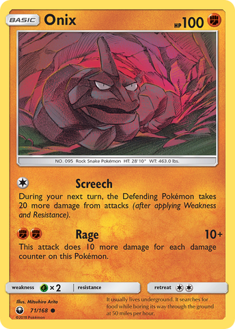 Onix (71/168) [Sun & Moon: Celestial Storm] - The Mythic Store | 24h Order Processing