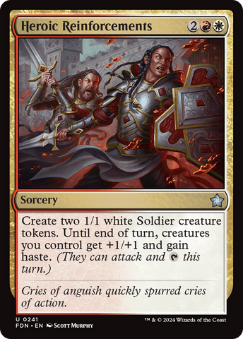 Heroic Reinforcements [Foundations] - The Mythic Store | 24h Order Processing