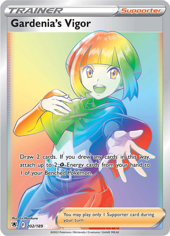 Gardenia's Vigor (202/189) [Sword & Shield: Astral Radiance] - The Mythic Store | 24h Order Processing