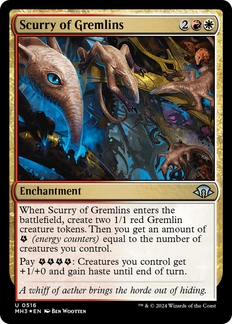 Scurry of Gremlins (Ripple Foil) [Modern Horizons 3] - The Mythic Store | 24h Order Processing