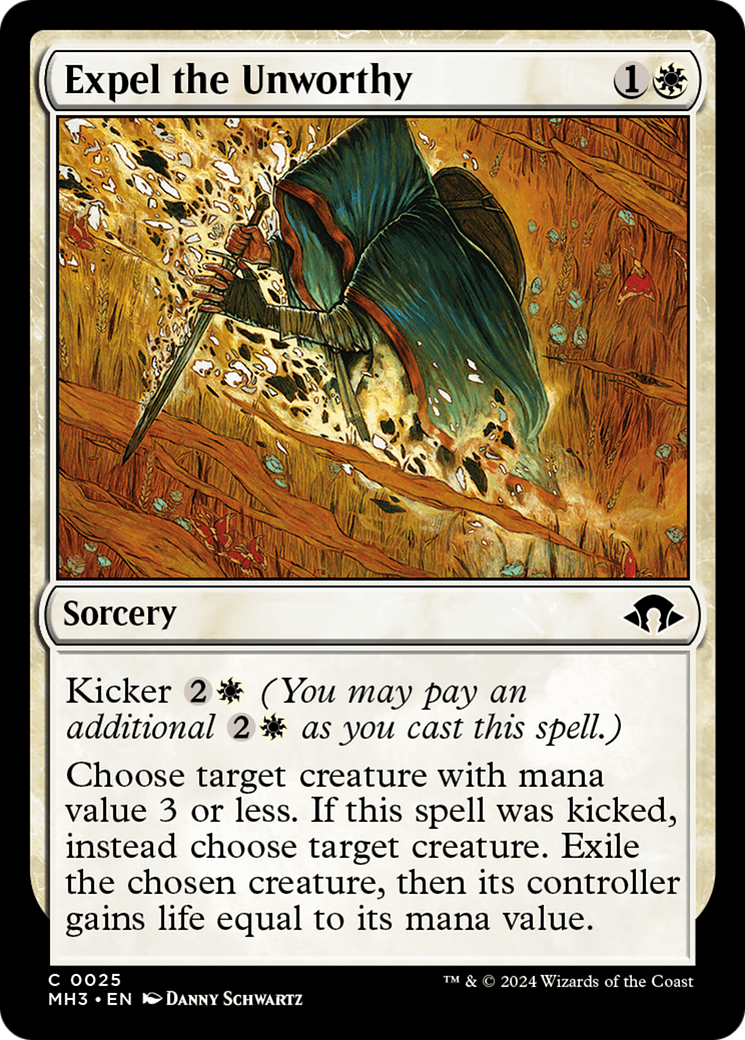 Expel the Unworthy [Modern Horizons 3] - The Mythic Store | 24h Order Processing