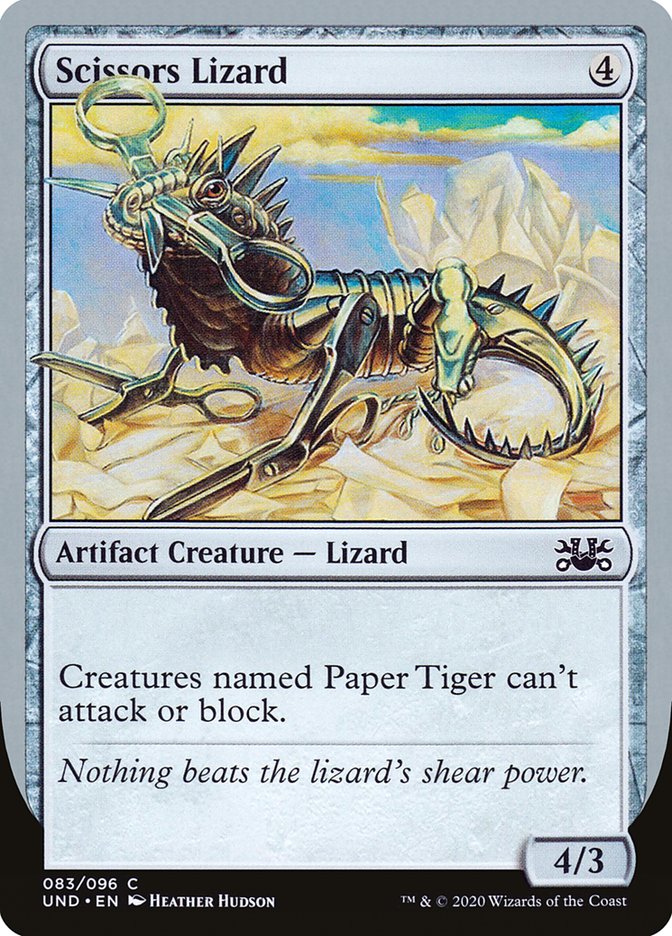 Scissors Lizard [Unsanctioned] - The Mythic Store | 24h Order Processing