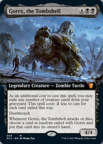 Gorex, the Tombshell (Extended Art) [Innistrad: Midnight Hunt Commander] - The Mythic Store | 24h Order Processing