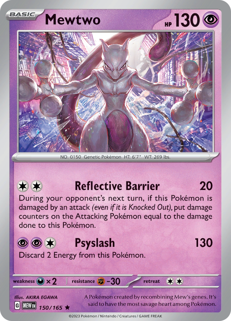 Mewtwo (150/165) [Scarlet & Violet 151] - The Mythic Store | 24h Order Processing