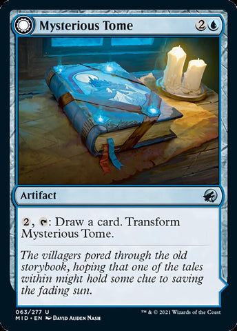 Mysterious Tome // Chilling Chronicle [Innistrad: Midnight Hunt] - The Mythic Store | 24h Order Processing
