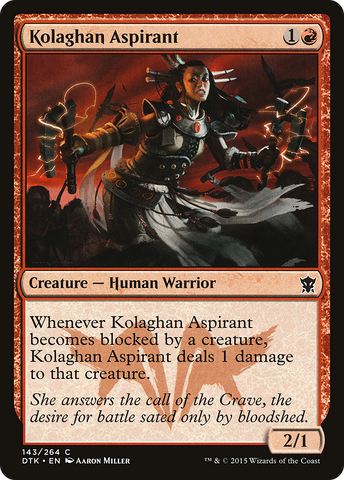 Kolaghan Aspirant [Dragons of Tarkir] - The Mythic Store | 24h Order Processing