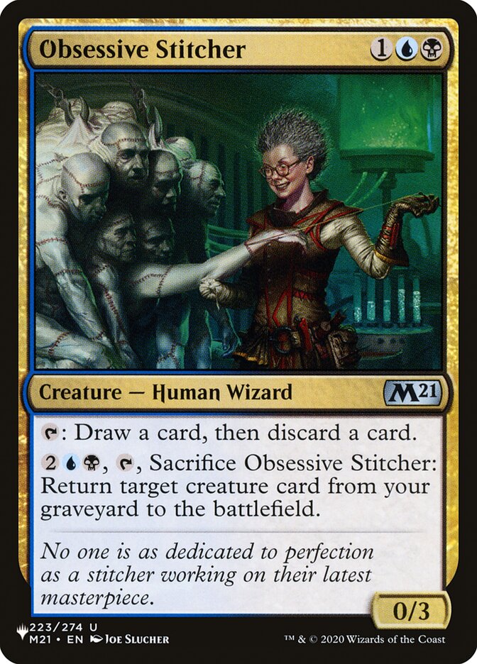 Obsessive Stitcher [The List] - The Mythic Store | 24h Order Processing