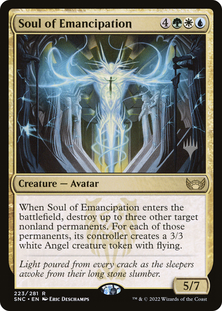 Soul of Emancipation (Promo Pack) [Streets of New Capenna Promos] - The Mythic Store | 24h Order Processing