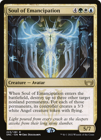 Soul of Emancipation (Promo Pack) [Streets of New Capenna Promos] - The Mythic Store | 24h Order Processing