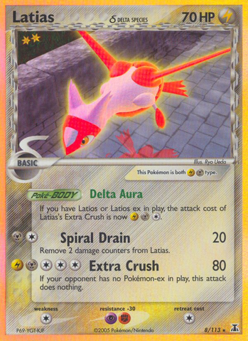 Latias (8/113) (Delta Species) [EX: Delta Species] - The Mythic Store | 24h Order Processing