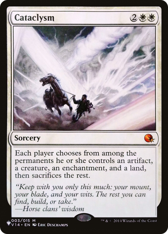 Cataclysm [The List] - The Mythic Store | 24h Order Processing