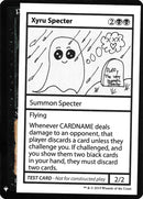 Xyru Specter [Mystery Booster Playtest Cards] - The Mythic Store | 24h Order Processing
