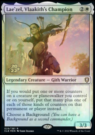 Lae'zel, Vlaakith's Champion [Commander Legends: Battle for Baldur's Gate Prerelease Promos] - The Mythic Store | 24h Order Processing
