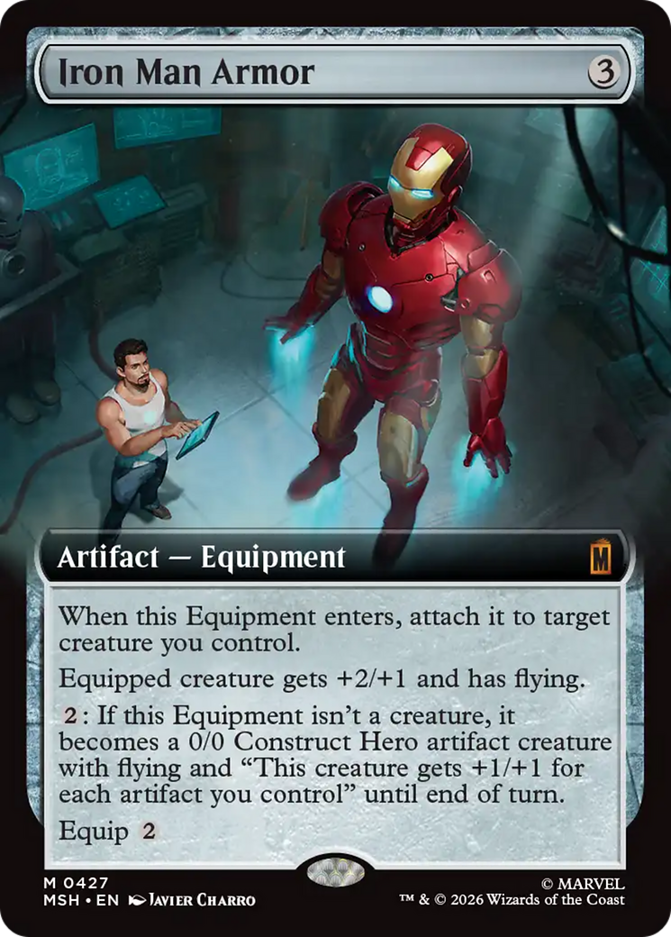 Iron Man Armor (Extended Art) [Marvel Super Heroes] - The Mythic Store | 24h Order Processing