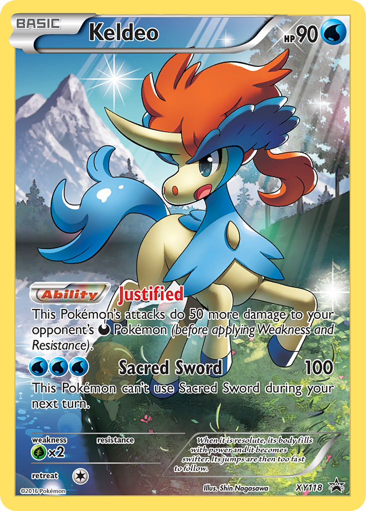 Keldeo (XY118) [XY: Black Star Promos] - The Mythic Store | 24h Order Processing