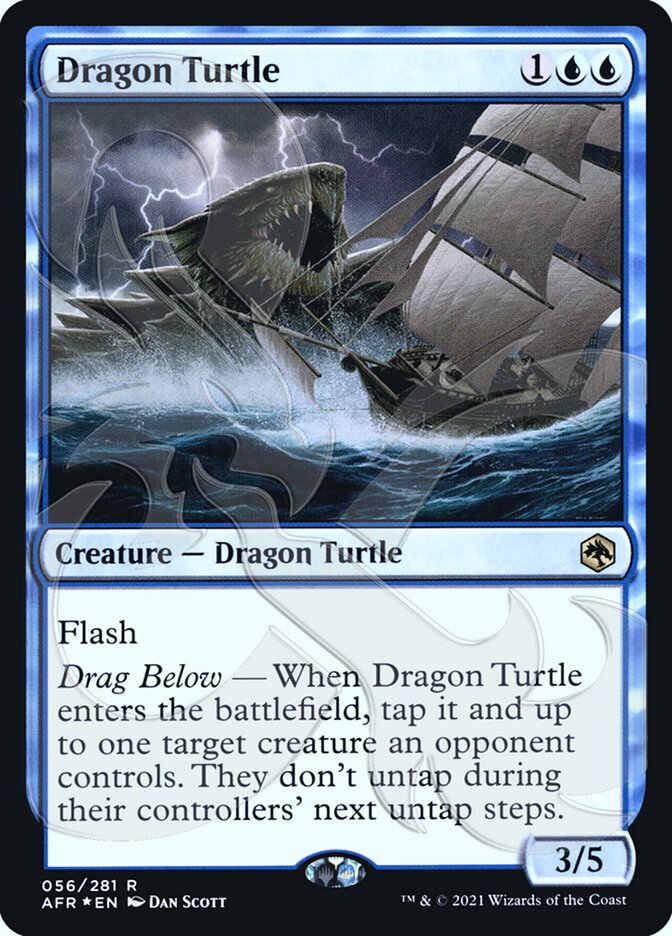Dragon Turtle (Ampersand Promo) [Dungeons & Dragons: Adventures in the Forgotten Realms Promos] - The Mythic Store | 24h Order Processing