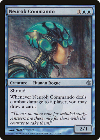 Neurok Commando [Mirrodin Besieged] - The Mythic Store | 24h Order Processing