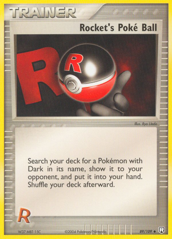 Rocket's Poke Ball (89/109) [EX: Team Rocket Returns] - The Mythic Store | 24h Order Processing