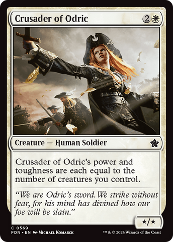 Crusader of Odric [Foundations] - The Mythic Store | 24h Order Processing