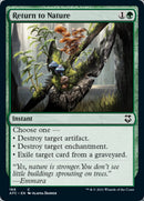 Return to Nature [Dungeons & Dragons: Adventures in the Forgotten Realms Commander] - The Mythic Store | 24h Order Processing