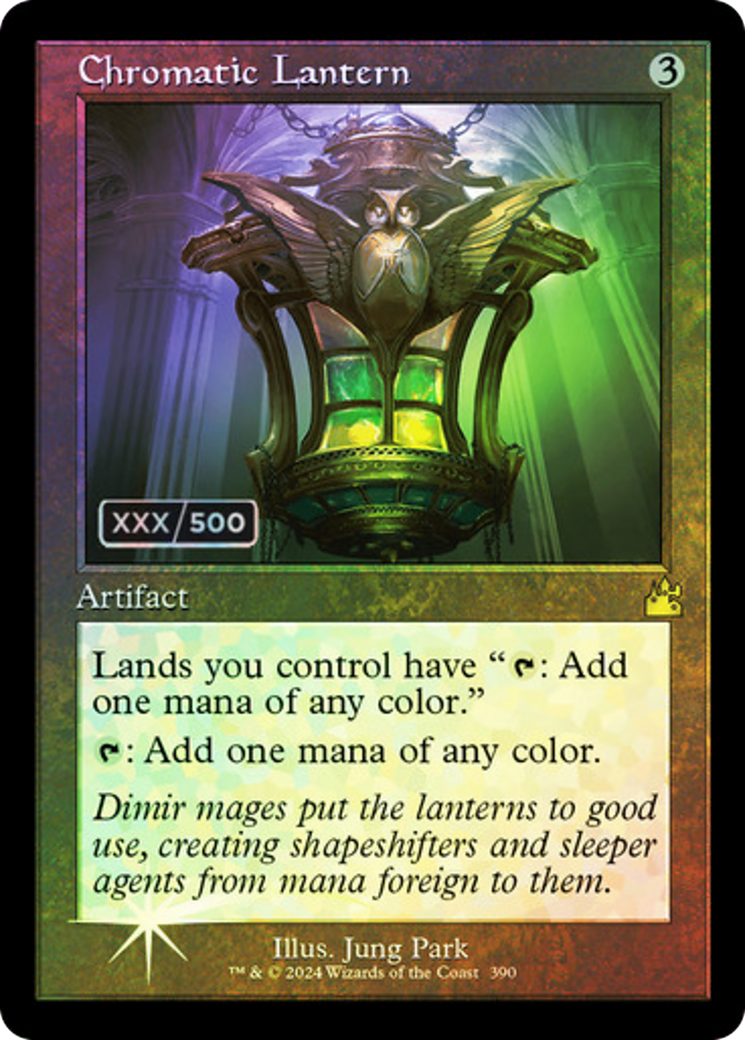 Chromatic Lantern (Retro) (Serialized) [Ravnica Remastered] - The Mythic Store | 24h Order Processing