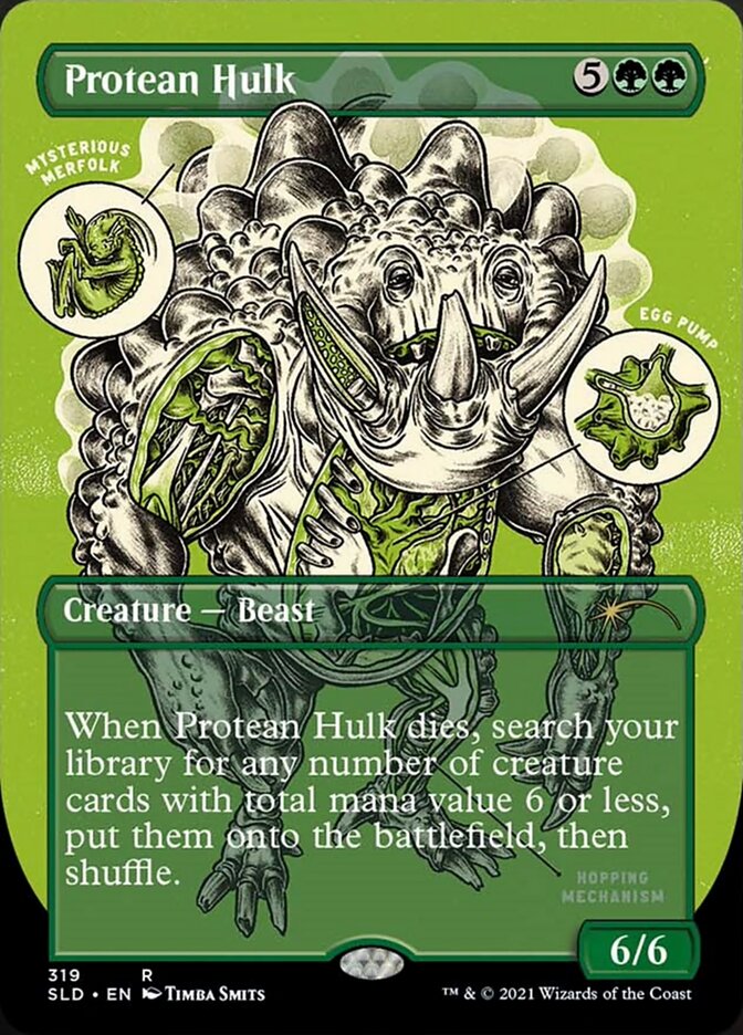 Protean Hulk (Borderless) [Secret Lair Drop Series] - The Mythic Store | 24h Order Processing