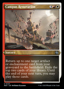 Campus Renovation (Foil Etched) [March of the Machine: The Aftermath] - The Mythic Store | 24h Order Processing