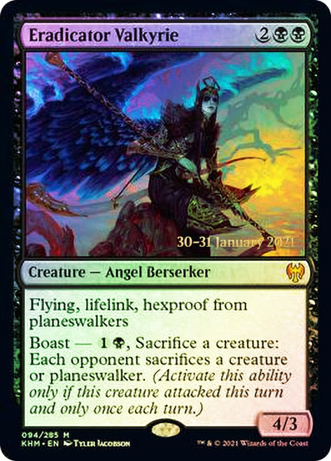 Eradicator Valkyrie [Kaldheim Prerelease Promos] - The Mythic Store | 24h Order Processing